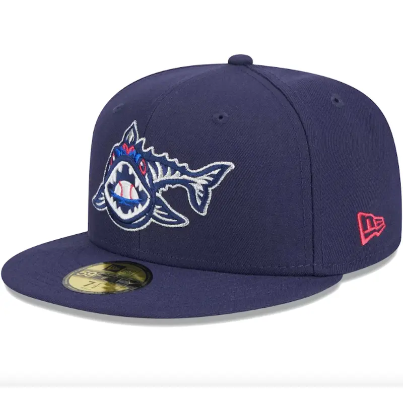 Pensacola Blue Wahoos New Era 59FIFTY Swimming Cap
