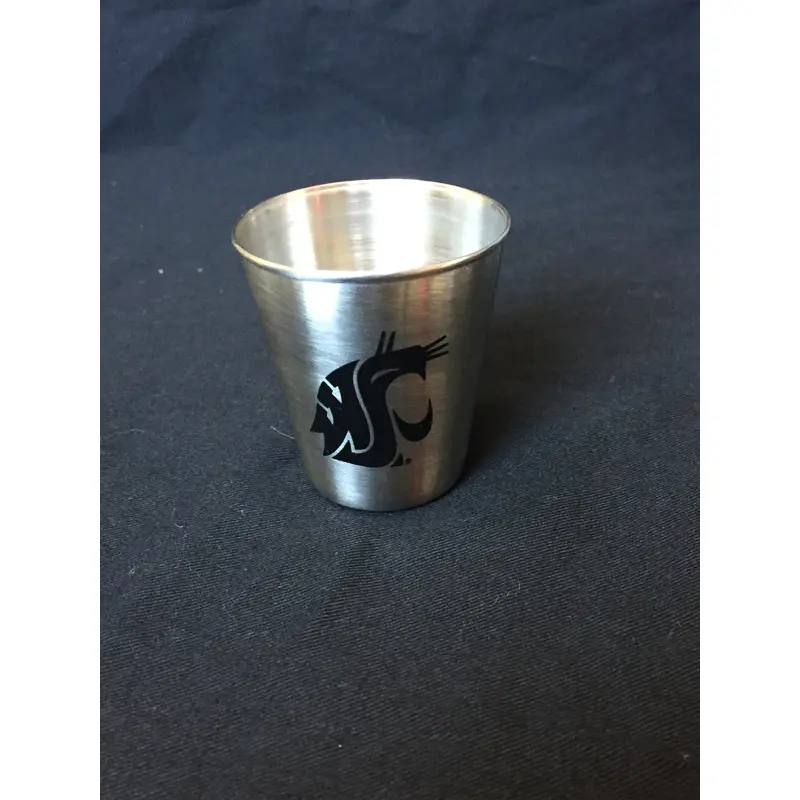 WSU Stainless Steele Shot Glass