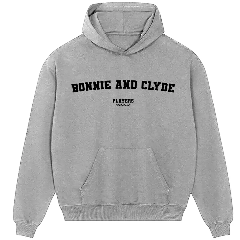 Bonnie And Clyde Players Couture Men's Casual Hoodie