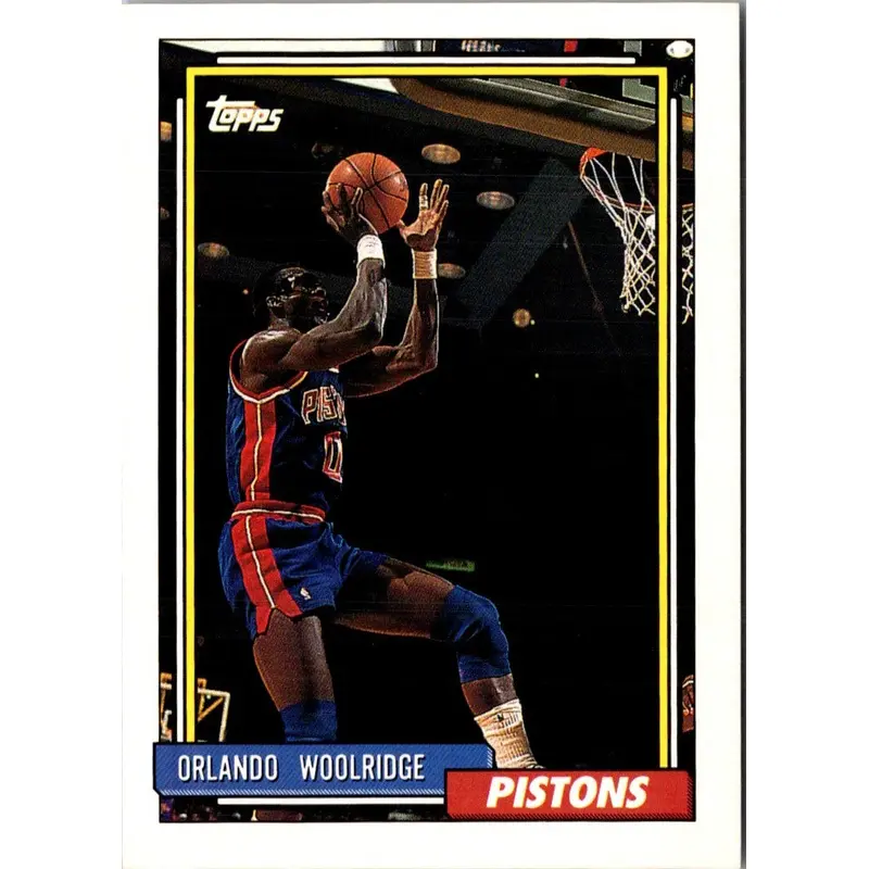 1992 Topps Orlando Woolridge #39