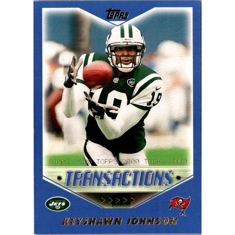 2000 Topps Keyshawn Johnson #287