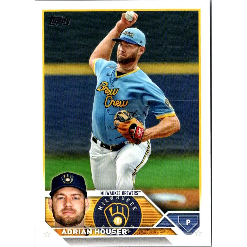2023 Topps Royal Blue Adrian Houser #323