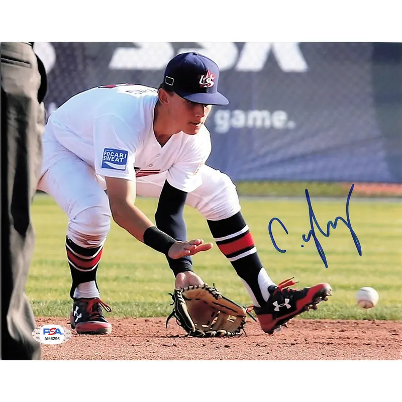 Carter Young signed 8x10 photo PSA/DNA Autographed Vanderbilt
