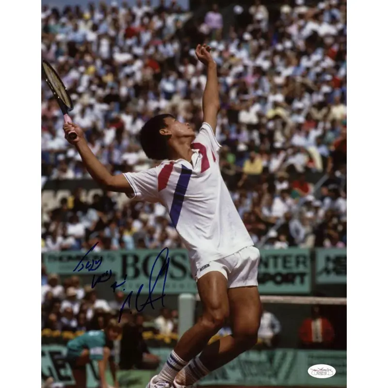 Michael Chang Tennis Signed Authentic 11X14 Photo Autographed JSA #G16113