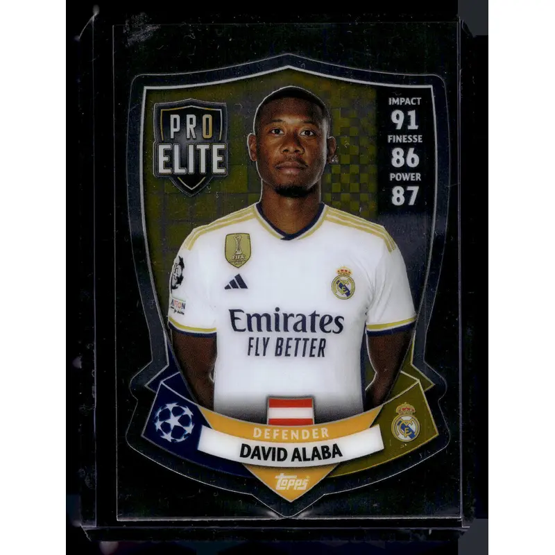 2023-24 Topps Match Attax Champions League - Pro Elite - David Alaba #SH7