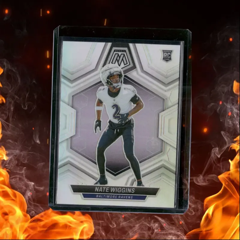 2024 Panini Mosaic Nate Wiggins Silver Prizm Rookie #330