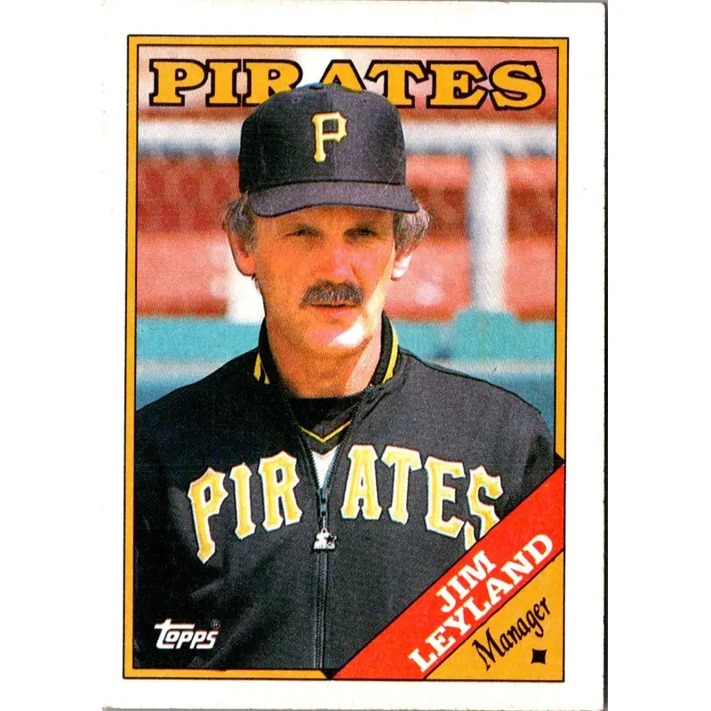 1988 Topps Jim Leyland #624