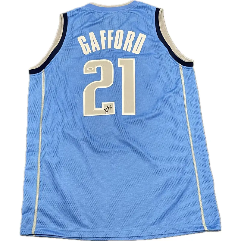 Daniel Gafford Signed Jersey PSA/DNA Dallas Mavericks Autographed
