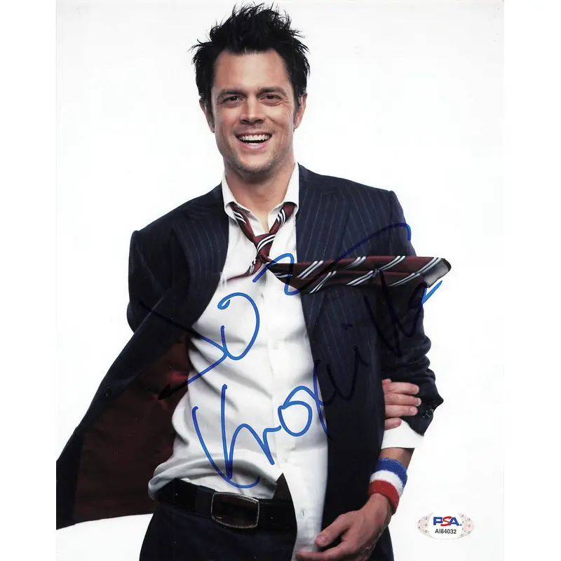 JOHNNY KNOXVILLE Signed 8x10 Photograph PSA/DNA Autographed Stuntman
