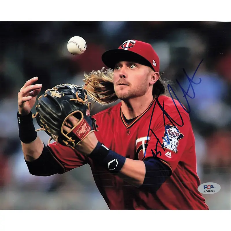 Taylor Motter signed 8x10 photo PSA/DNA Minnesota Twins Autographed