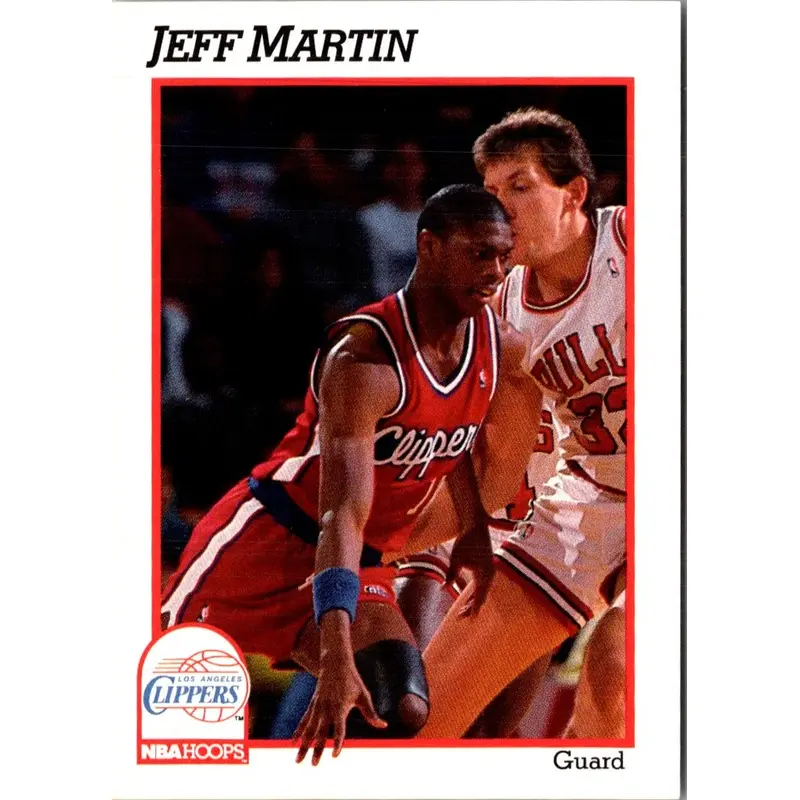 1991 Hoops Jeff Martin #95