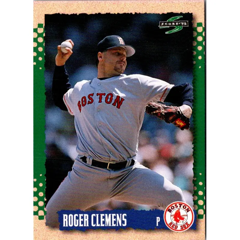 1995 Score Roger Clemens #118