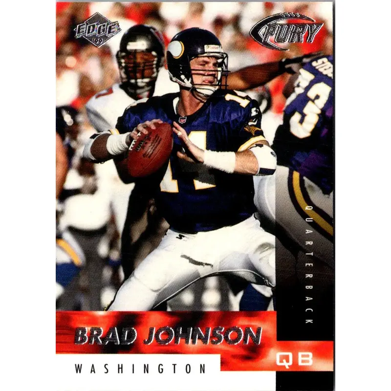 1999 Collector's Edge Fury Brad Johnson #72
