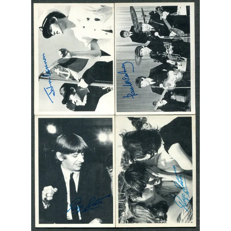 1964 Topps Beatles Black & White Complete Series 2 Set (55) EX EX/MT