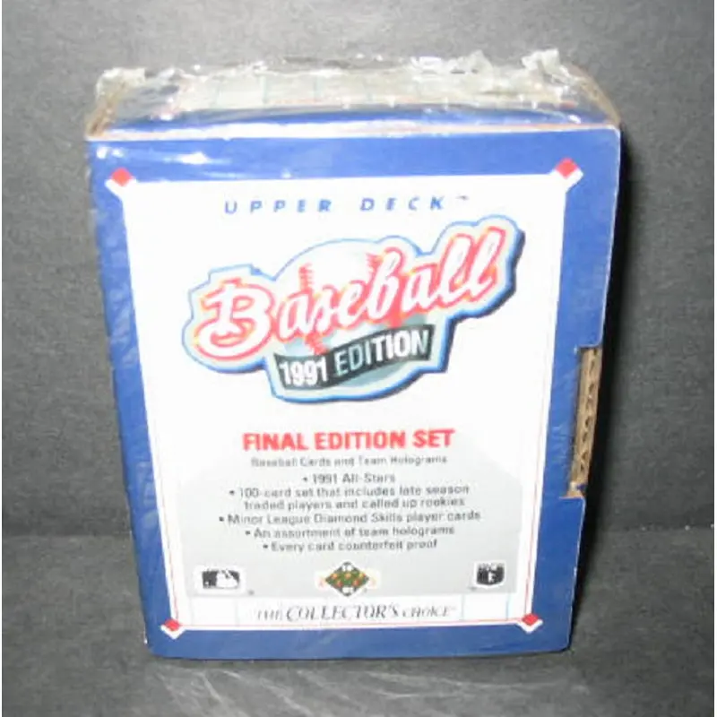 1991 Upper Deck Baseball Final Edition Factory Set