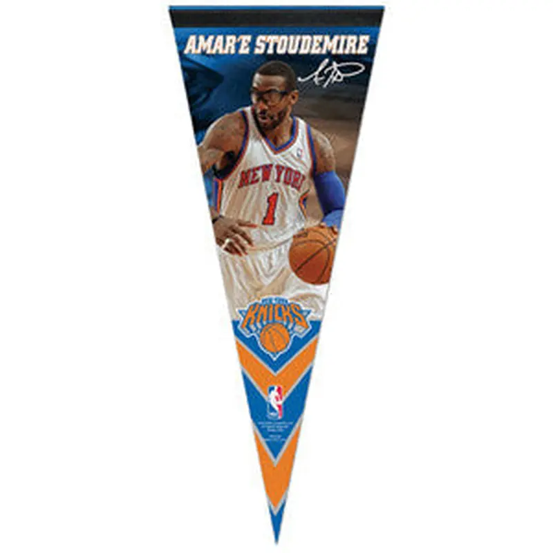 Amare Stoudemire "Signature Series" New York Knicks Premium Felt Pennant - Wincraft