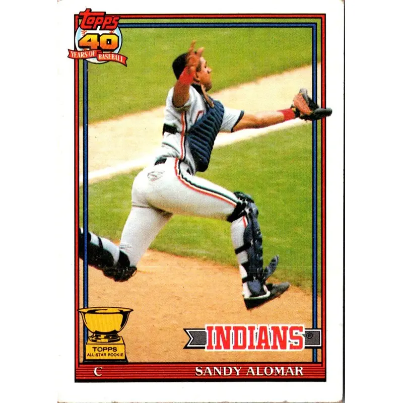 1991 Topps Sandy Alomar Jr. #165