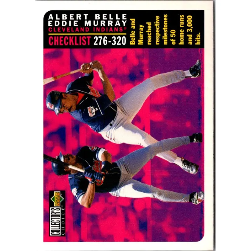 1996 Collector's Choice Albert Belle/Eddie Murray #364