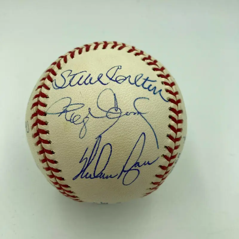 3,000 Strikeout Club Signed Baseball Nolan Ryan Tom Seaver Randy Johnson Tristar