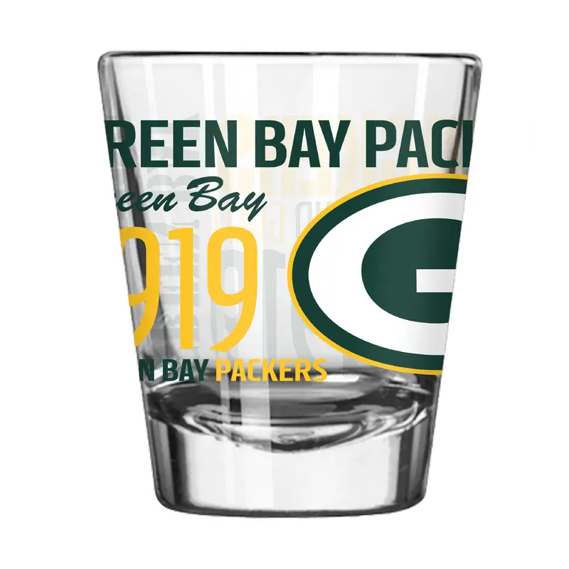 Green Bay Packers 2oz Spirit Shot Glass