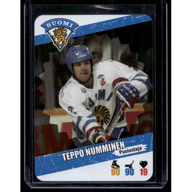 2013-14 Suomi Leijonakortit - Foil - Teppo Numminen