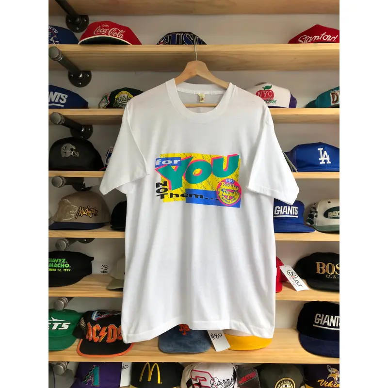 Vintage 80s Bubble Tap Bubble Gum Promo Tee Size XL