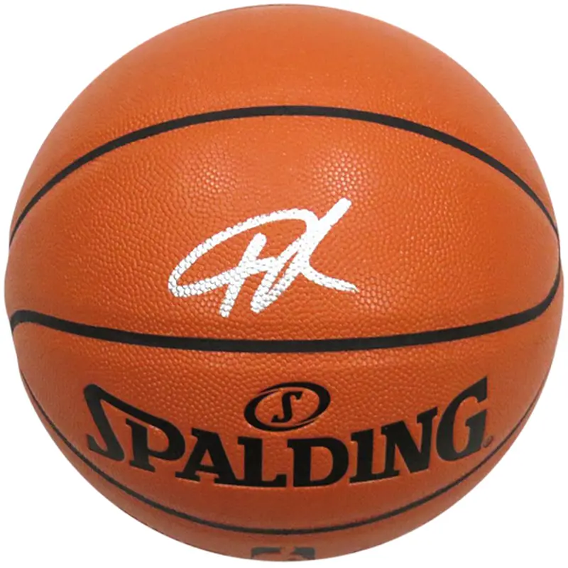Giannis Antetokounmpo Autographed NBA Replica Game Basketball - Beckett