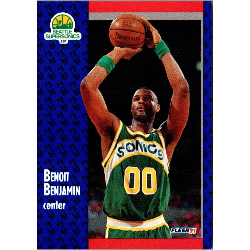 1991 Fleer Benoit Benjamin #189