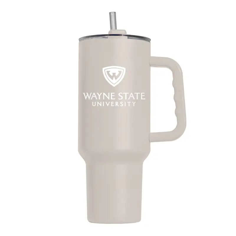 Wayne State 40oz Archway Powder Coat Tumbler