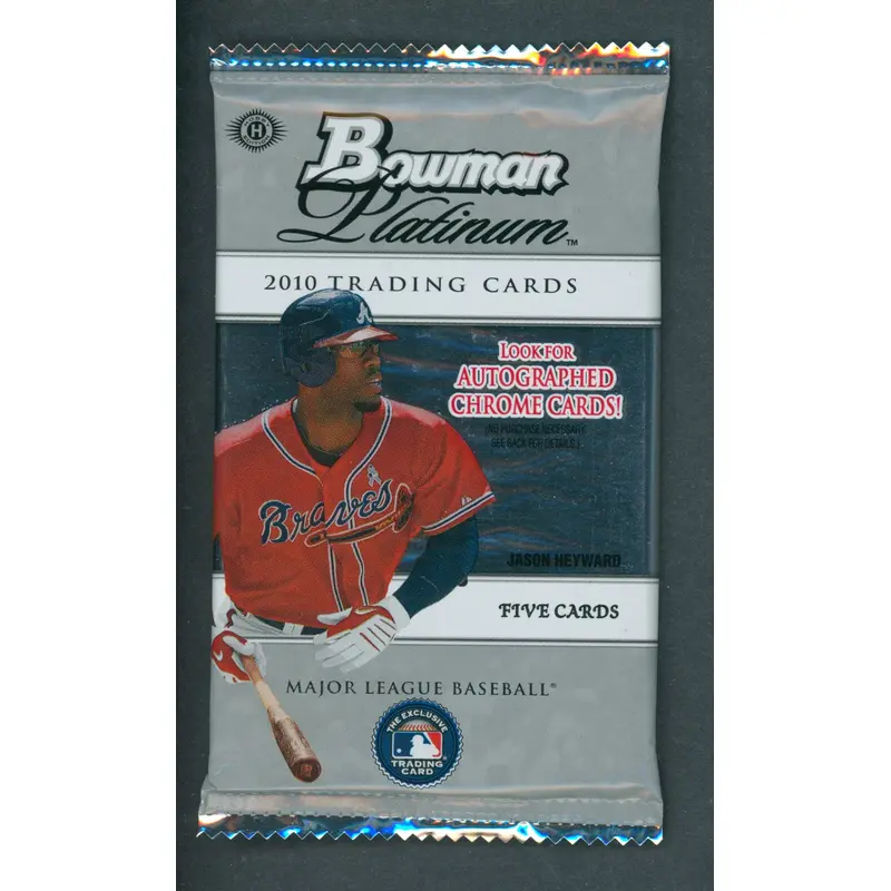 2010 Bowman Platinum Baseball Unopened Pack (Hobby)