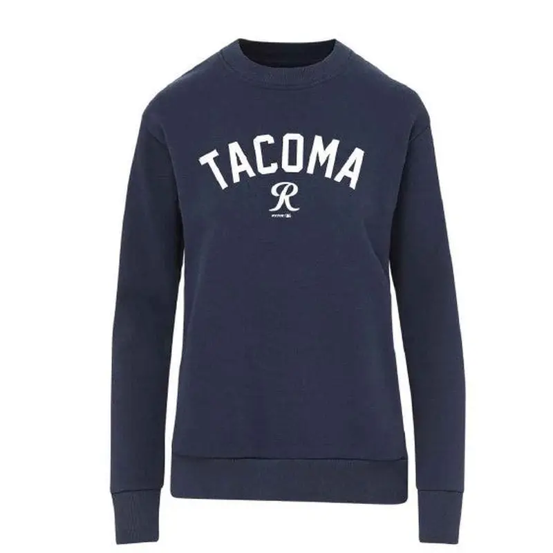 Tacoma Rainiers MV Sport Women's Navy Cloud Fleece Crew