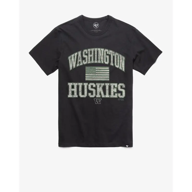 WASHINGTON HUSKIES OPERATION HAT TRICK OHT MAJOR '47 FRANKLIN TEE