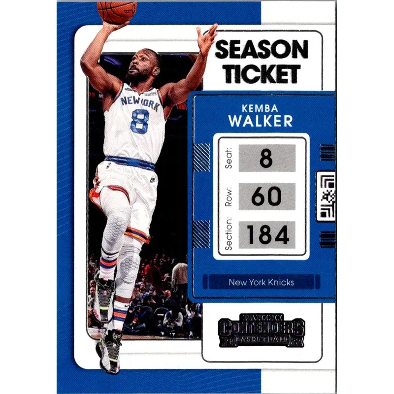 2021 Panini Contenders Ticket Kemba Walker #55