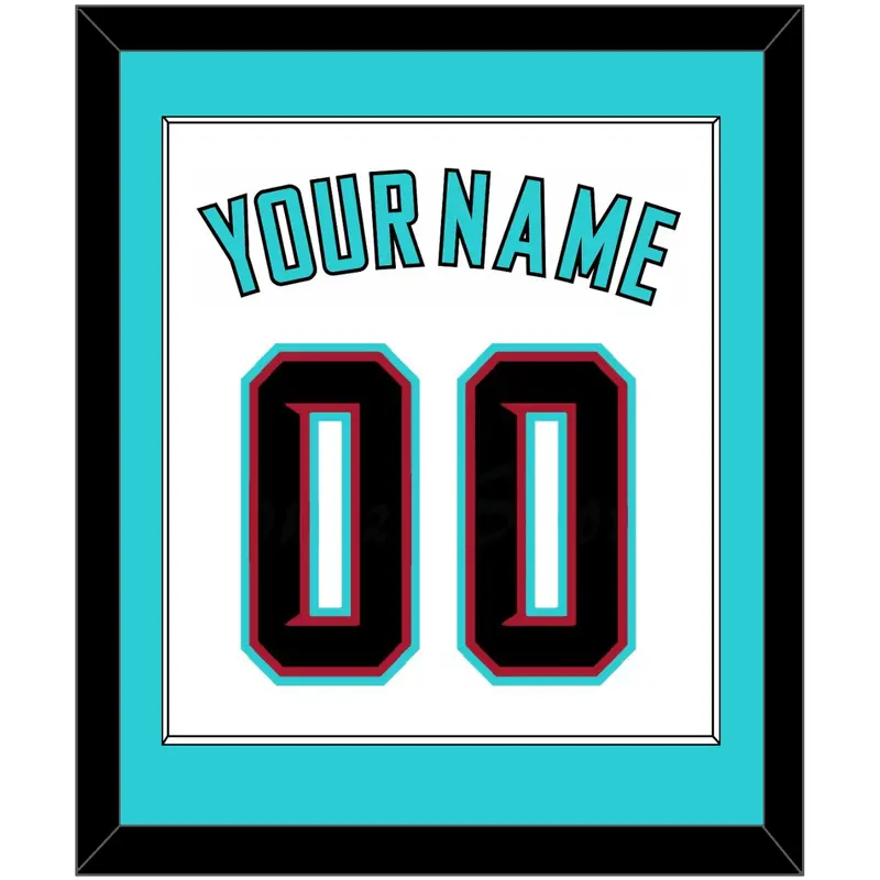 Arizona Name & Number - Alternate Home White (2020-2023) - Single Mat 2