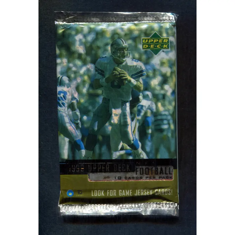 1999 Upper Deck Football Unopened Pack (Hobby) (10)