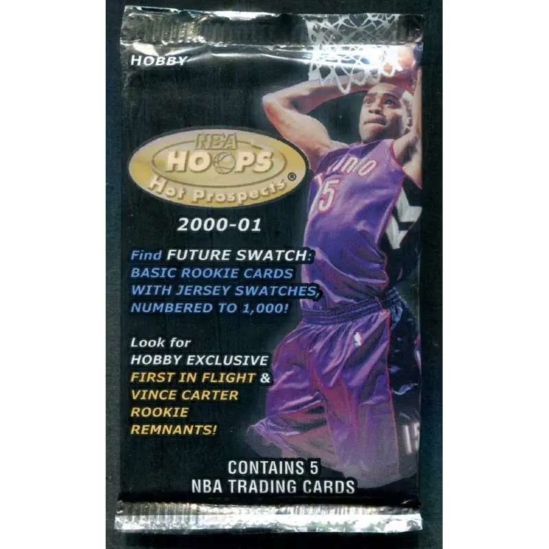 2000/01 Hoops Hot Prospects Basketball Unopened Pack (Hobby) (5)