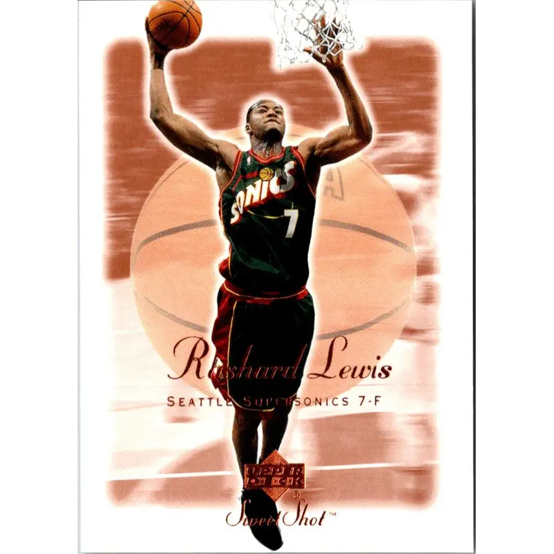 2001 Upper Deck Sweet Shot Rashard Lewis #80