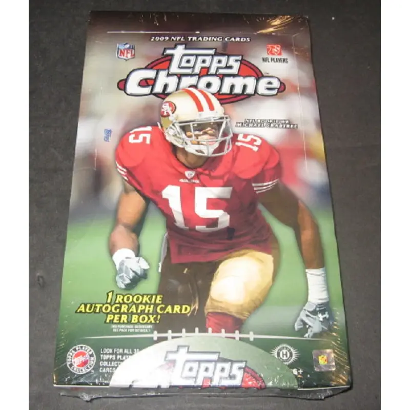 2009 Topps Chrome Football Box (Hobby)
