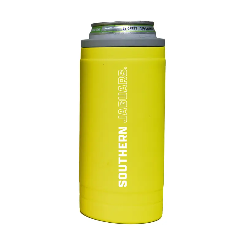 Southern University 12oz Cru Stacked Soft Touch Slim Coolie