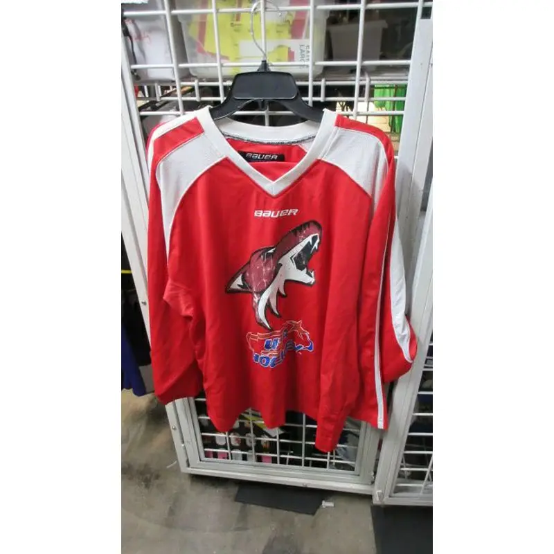 Used Bauer Arizona Coyotes USA Hockey Jersey Adult Size Medium - small stains