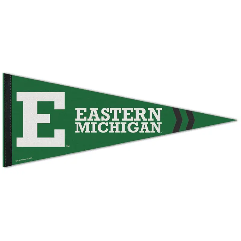 Eastern Michigan University Eagles Official NCAA Team Premium Felt Pennant - Wincraft