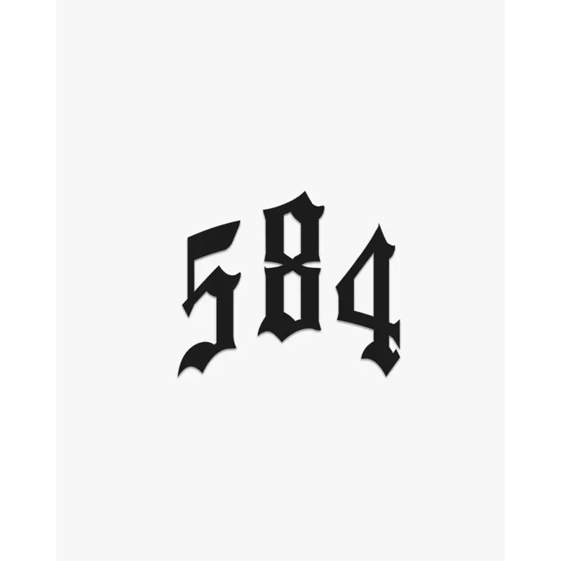 THE (584) VANQUISH PREMIUM DECAL