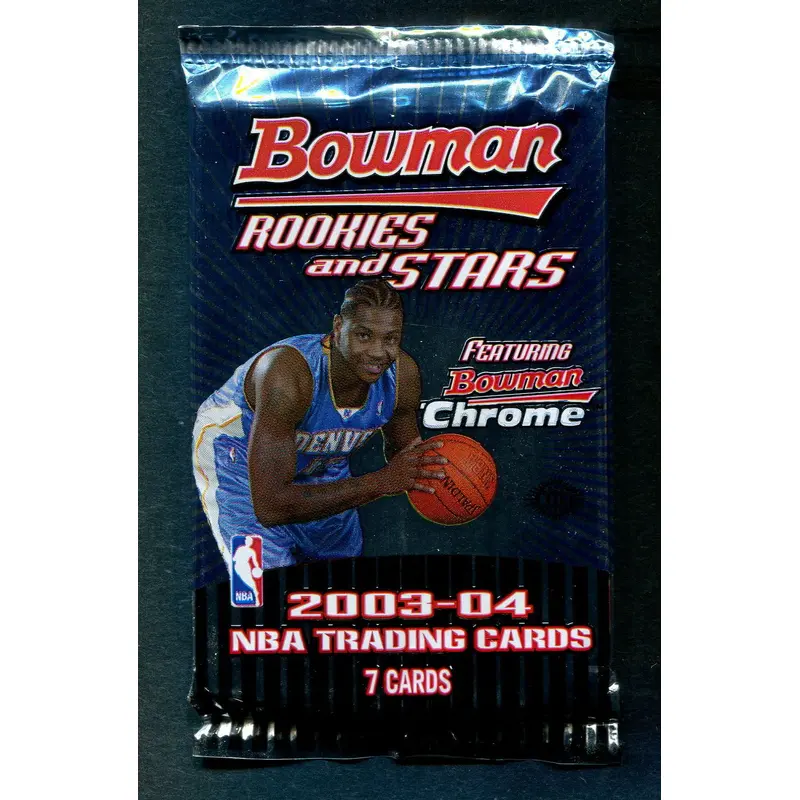 2003/04 Bowman Rookie & Stars Basketball Unopened Pack (Hobby)