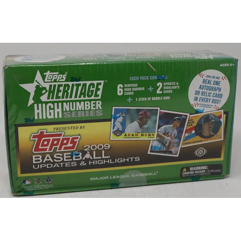 2009 Topps Heritage High Number Baseball Box (Hobby) (24/8)