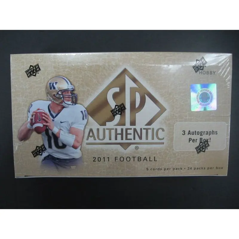 2011 Upper Deck SP Authentic Football Box (Hobby)