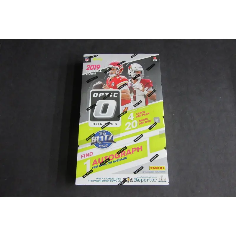 2019 Panini Donruss Optic Football Box (Hobby) (20/4)