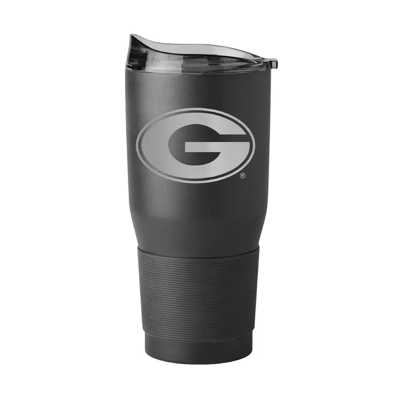 Georgia 30oz Gun Metal Black Powder Coat Tumbler