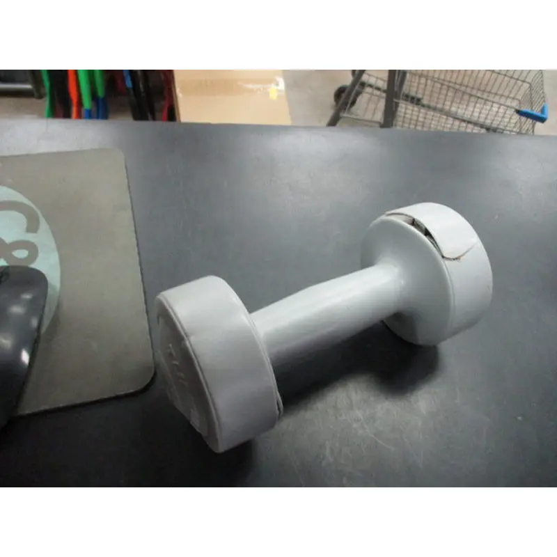 Used Pro Sport 3 LB Plastic Dumbbell - Cracked