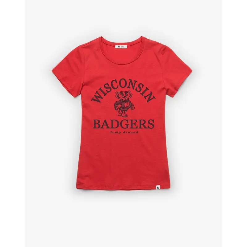 WISCONSIN BADGERS FRESH START '47 FRANKIE TEE WOMENS