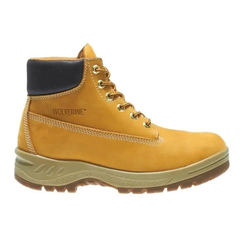 WOLVERINE MENS WORK BOOTS, WHEAT,  WP CHUKKA 6", W01134 SK